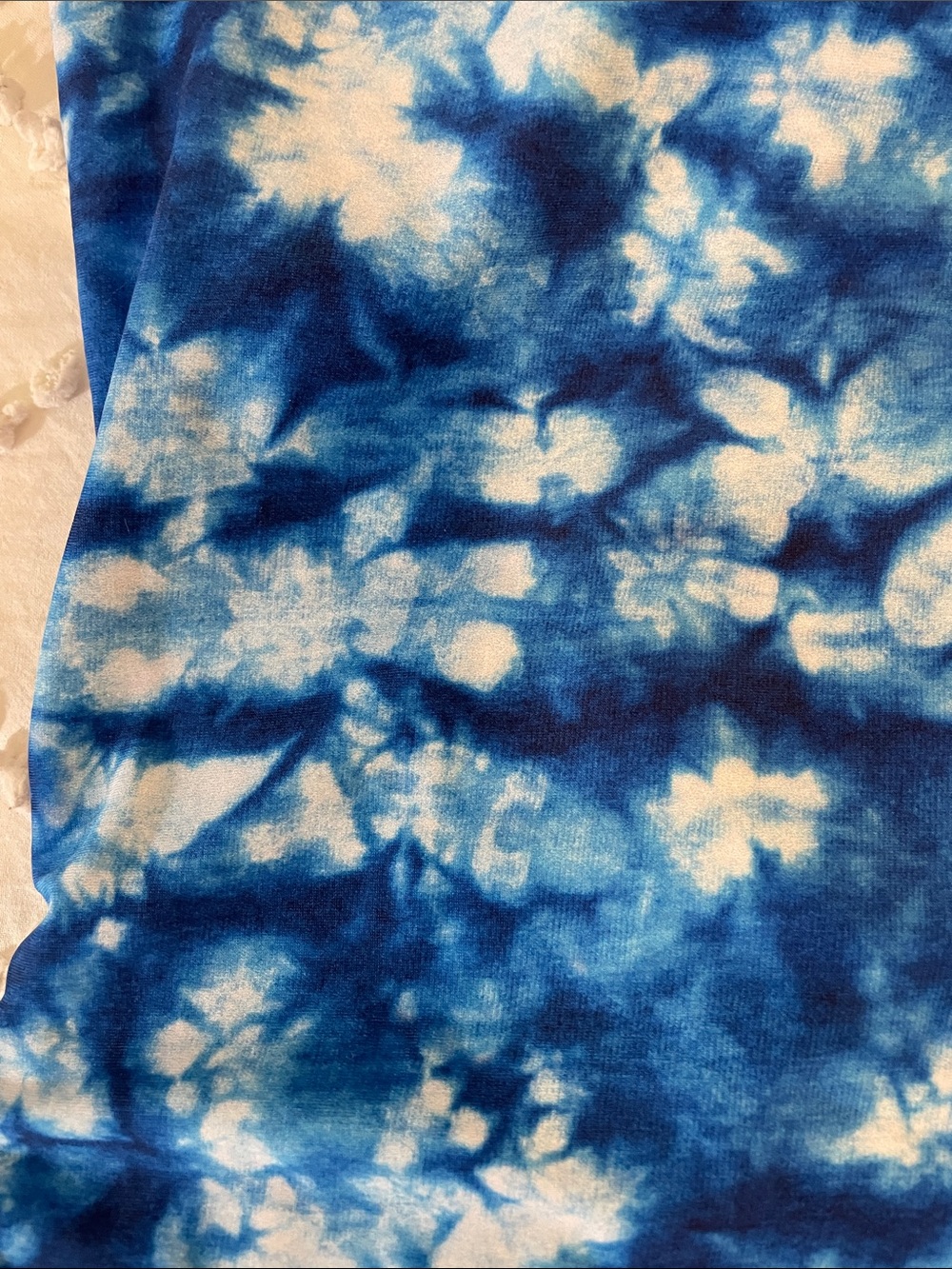 Modli Tie-Dye Blue Racerback Tankini Top - Women nwt - Picture 7 of 11